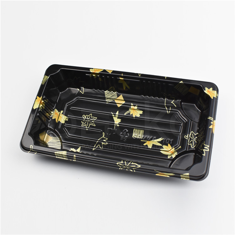 ถาดซูชิ ขนาด 16 x 9.1 x 2.3 cm. เมเปิ้ล