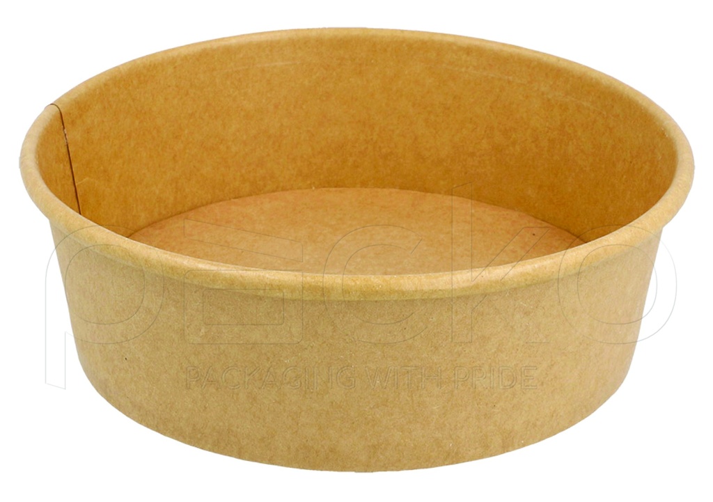 ถ้วยกระดาษคราฟท์ รักษ์โลก ขนาด 1100 ml.