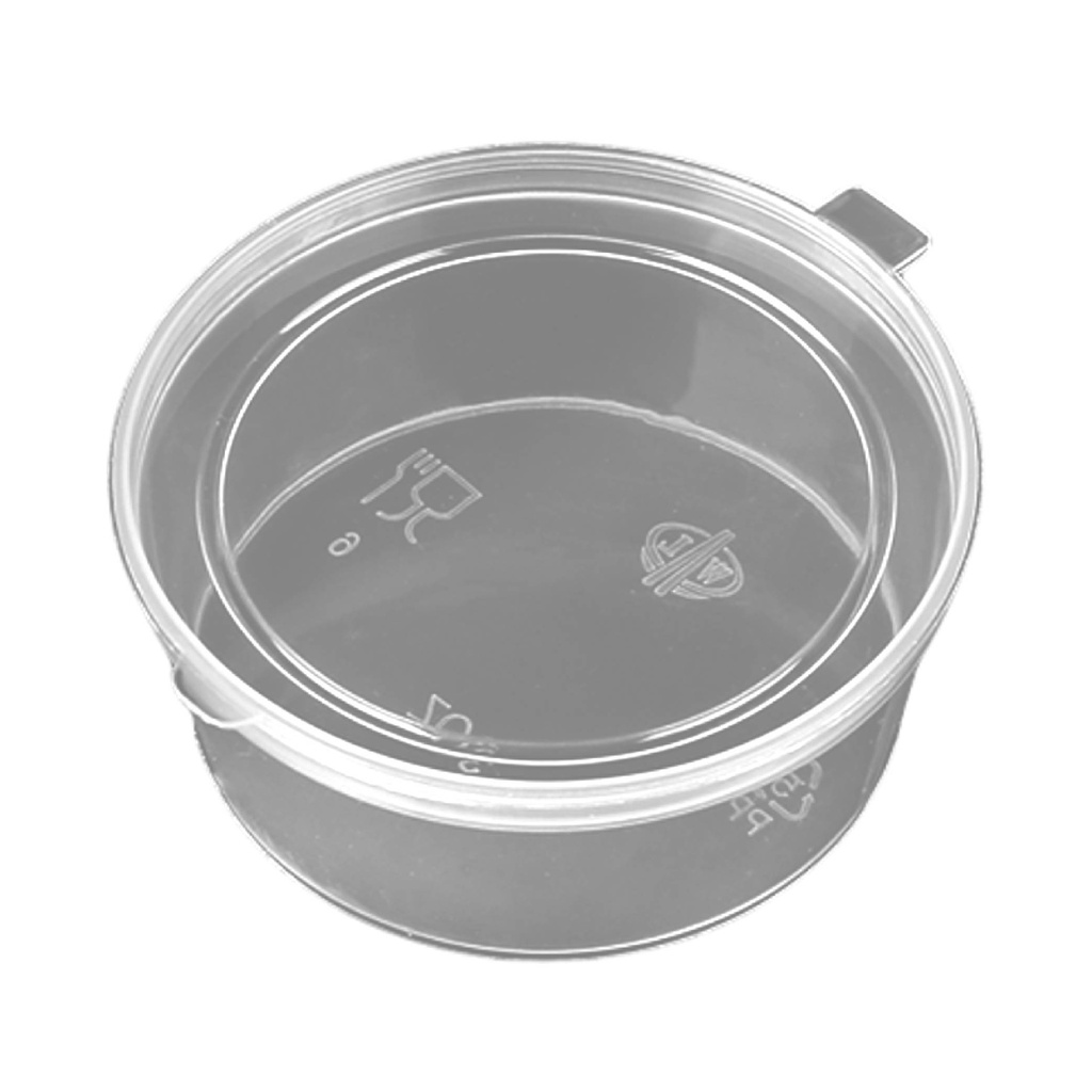 ถ้วยน้ำจิ้มพรีเมียม 3 ออนซ์ (3 Oz.) ฝาติด