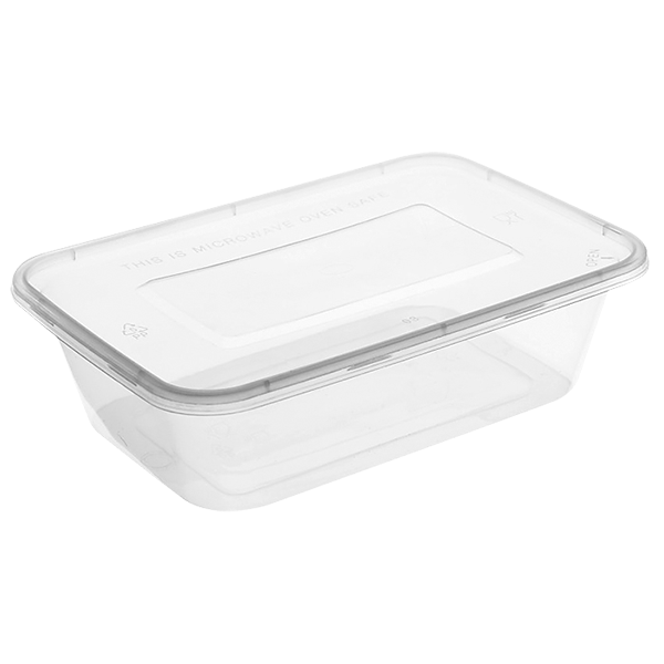 กล่องอาหาร Save ขนาด 750มล. สีใส