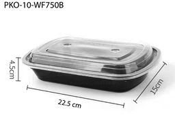 [WF750B] กล่องพรีเมี่ยม 750ml. (ดำ) 