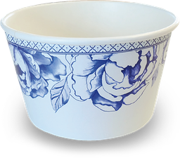 [04-PL010] ถ้วย260 มล. (ลายคราม)