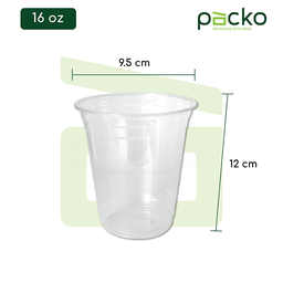 [PACKO-CUP-PP 16oz 95] แก้ว PACKO PP  ขนาด 16oz ปาก 95 mm.
